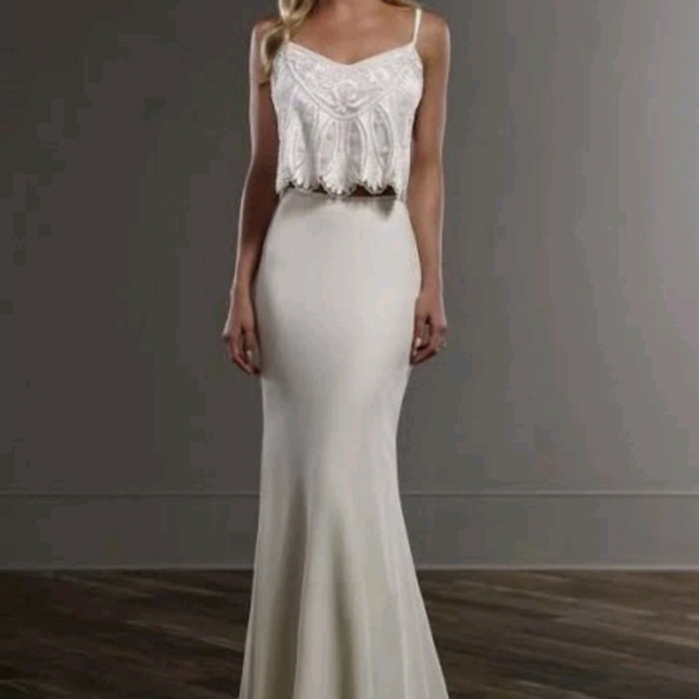 Martina Liana Ivory Tyler Top (us 10) Sanja bottom (us 10) NWT